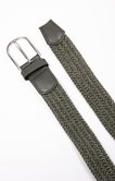 Ceinture boucle tressée 