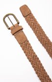 Ceinture boucle tressée