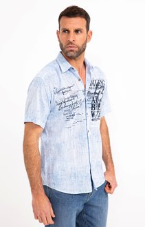 Chemise manches courtes Travel New