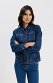 Blouson en jean stone