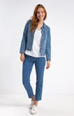 Blouson en jean double stone