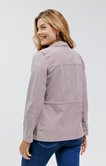 Veste saharienne en coton et tencel™