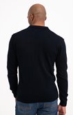 Pull col polo jacquard Fancy
