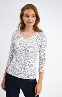 TEE-SHIRT MANCHES 3/4