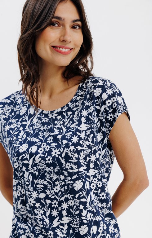 Robe légère imprimée - Noir/blanc - - 9.00 Robe légère imprimée - Noir/blanc - - 9.00
