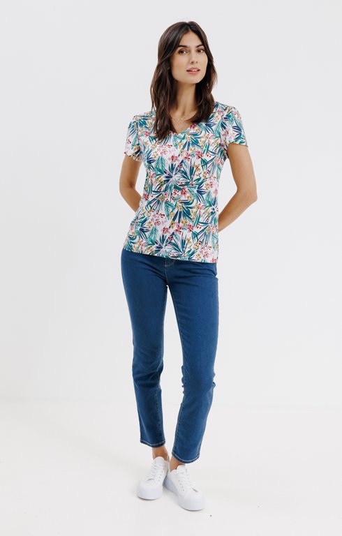 Pyjama Femme Satin - Ensemble Short Et T-Shirt Manches Courtes Col V - Coupe Décontractée - Taille Mi-Haute - 3