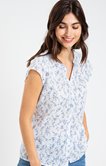 Chemisette imprimée 