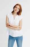 Chemisette unie 