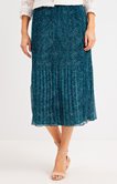Jupe longue plissée