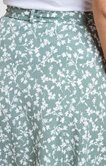 Jupe plissée imprimée 