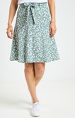 Jupe plissée imprimée 