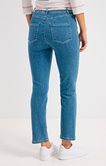 Pantalon jean slim avec détail strass