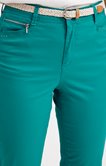 Pantalon chino droit avec ceinture