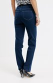 Pantalon droit avec détail chaîne