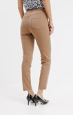 Pantalon slim avec détail lurex