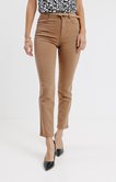 Pantalon slim avec détail lurex
