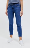 Pantalon jean stone avec jeu de clous
