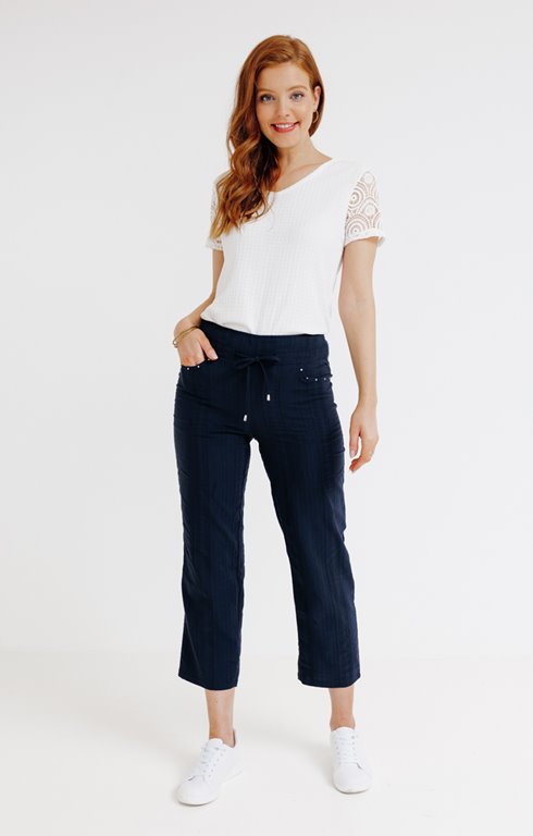 Pantalon droit esprit jogging