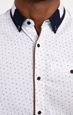 Chemise ajustée à motifs iimprimés