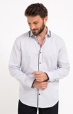 Chemise regular à motifs imprimés