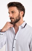Chemise regular à motifs imprimés