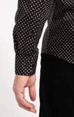 Chemise ajustée à motifs imprimés