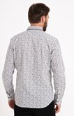 Chemise ajustée à motifs imprimés