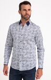 Chemise ajustée à motifs imprimés