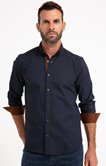 Chemise ajustée à motifs imprimés