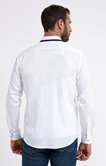 Chemise ajustée unie