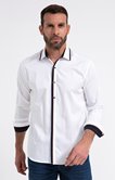 Chemise ajustée unie