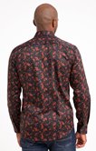 Chemise ajustée à motifs imprimés