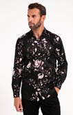 Chemise ajustée à motifs imprimés