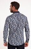 Chemise regular à motifs imprimés