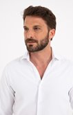 Chemise coupe ajustée blanc Bijou