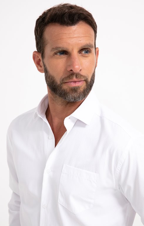 Chemise Homme Pur Coton Galeries Lafayette Taille 41-42 Bleue - Neuf Avec étiquettes