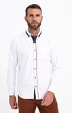 Chemise regular unie