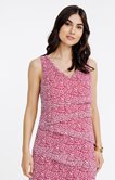 Robe sans manches à volants