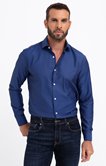 CHEMISE VILLE TWILL NAVY regular