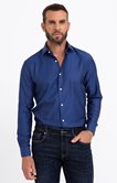 CHEMISE VILLE TWILL NAVY regular