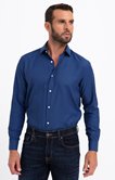 CHEMISE VILLE BLEU DUR BIJOU regular