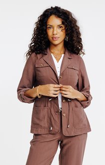 Saharienne non doubée fluide