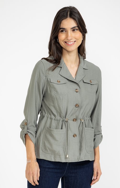 Saharienne non doubée fluide