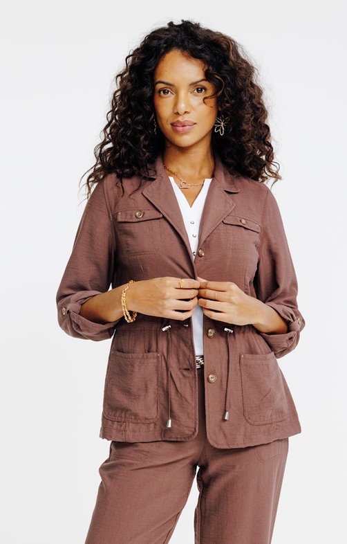 Saharienne non doubée fluide