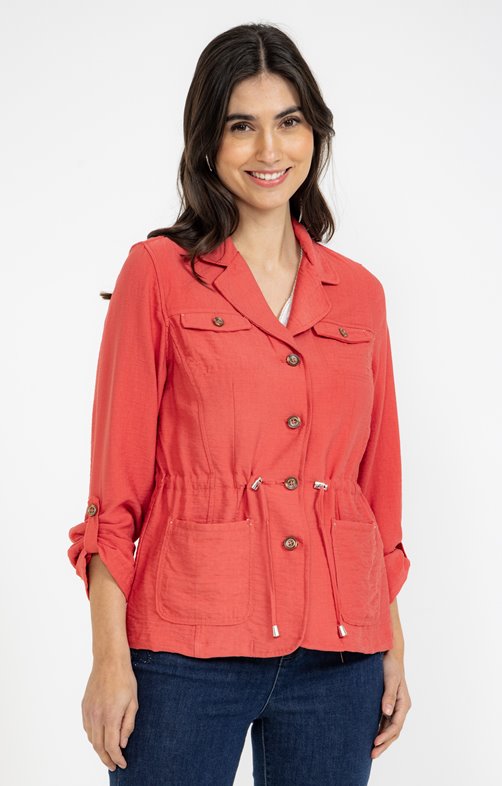 Saharienne non doubée fluide