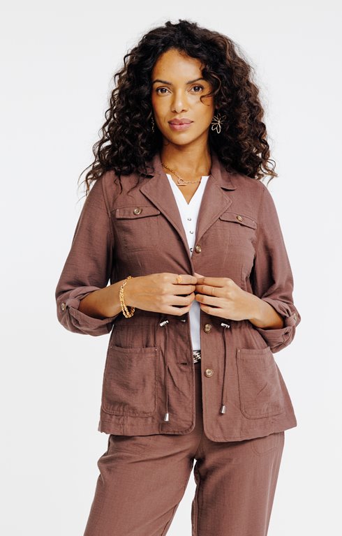 Saharienne non doubée fluide