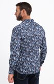 Chemise ajustée à motifs imprimés