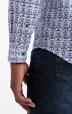 Chemise regular à motifs imprimés
