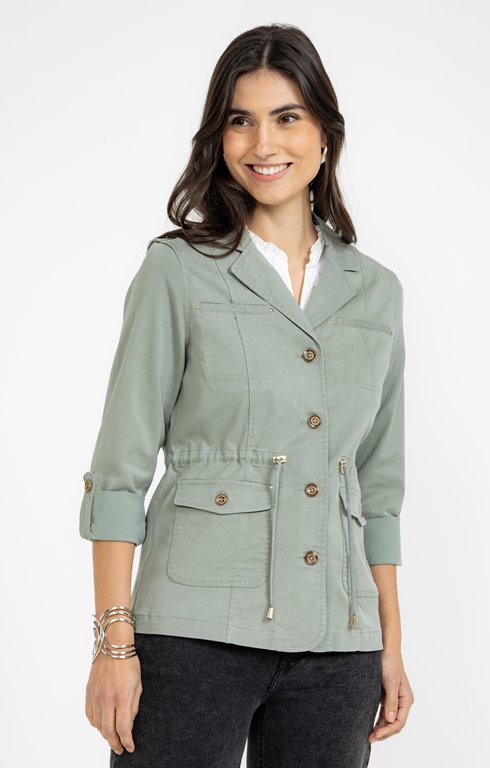 Saharienne en coton Tencel™ Lenzing