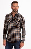 Chemise regular à carreaux